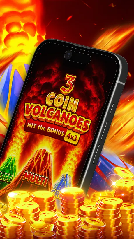 3 Coin Volcano preview 3